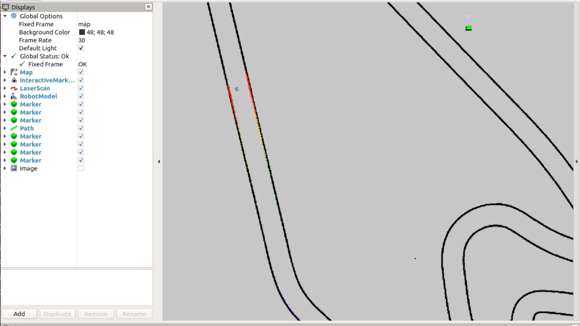 Screenshot of F1Tenth Autonomous Racing